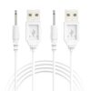 Vibratör İçin DC Uçlu USB Şarj Kablosu 30 cm