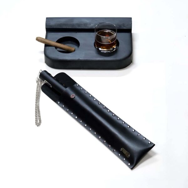 2'li Set, Kırbaç ve Küllük - Bardaklık Set - Master Collection - APFT1337