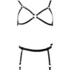 Deri Jartiyer Takım Harness - APFT228