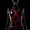 Elastik Seksi Body Harness, Seksi Full Body Bayan Harness - APFT1082