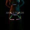 Erotik Giyim Reflektörlü Harness Takım