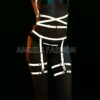 Geceleri Işıkta Parlayan Şık Harness - APFT274