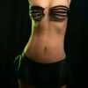 Lastik Sütyen Harness - Seksi Bayan Sütyen Lastik Harness - Seksi İç Giyim - APFT577