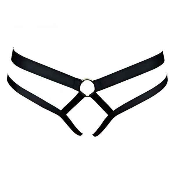 Özel Bölgesi Açık Seksi Harness String - APFT354
