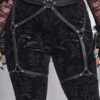 Seksi Deri Jartiyer Harness - APFT956