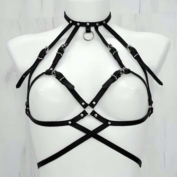 Seksi Giyim Deri Harness - APFT330