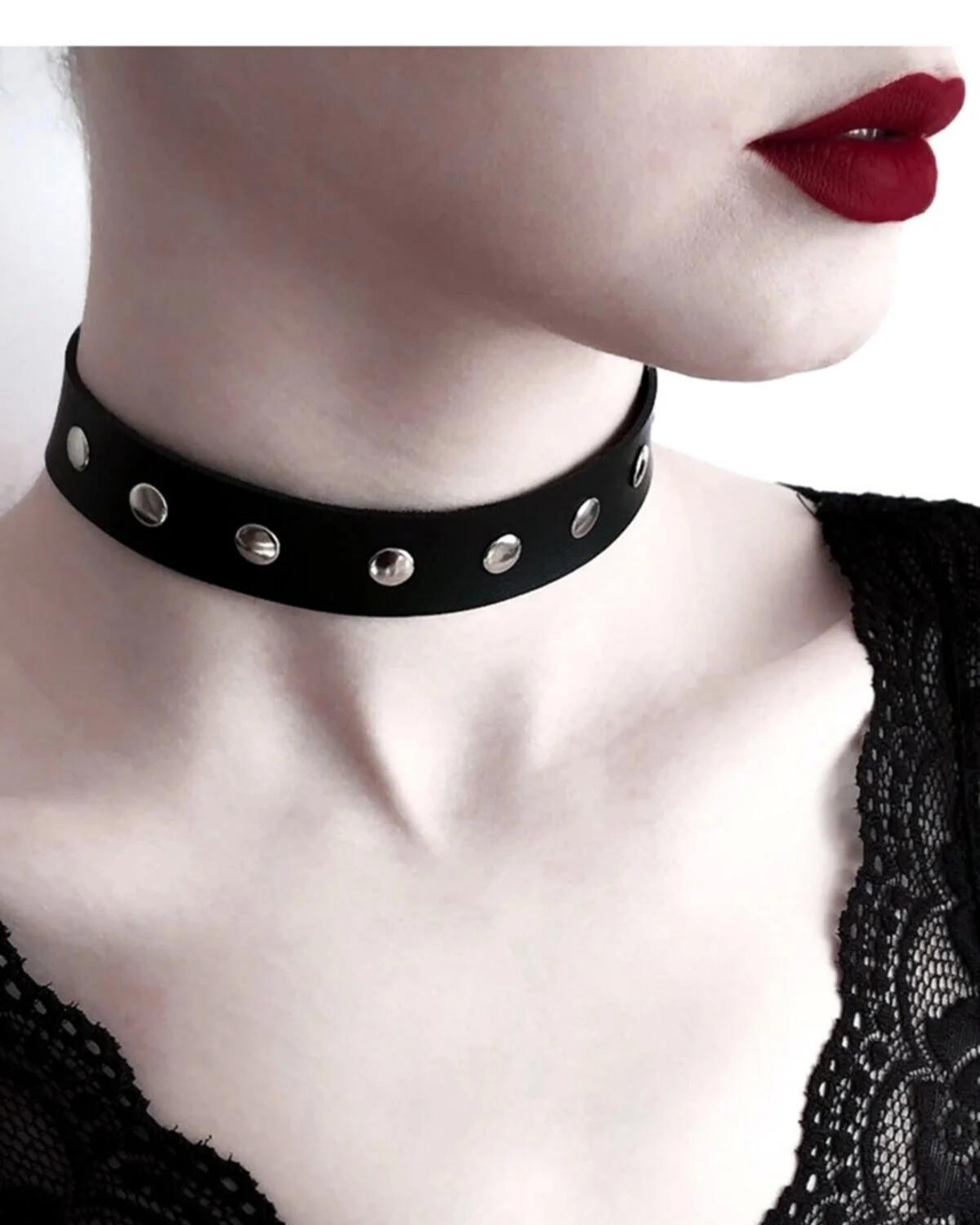 Tegan Deri Metalli Bayan Boyunluk TG275391