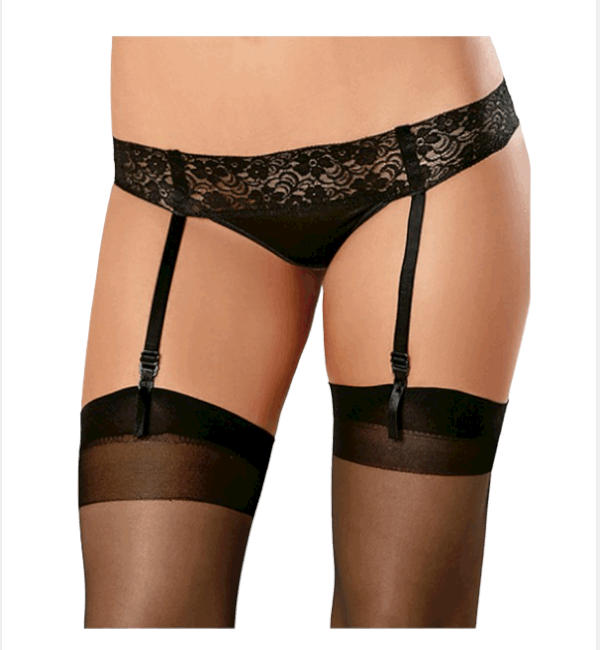 Tegan Fantezi Dantelli Satenli Kilotlu Jartiyer Takım TG272375