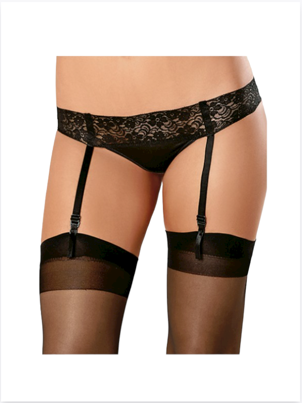 Tegan Fantezi Dantelli Satenli Kilotlu Jartiyer Takım TG272375