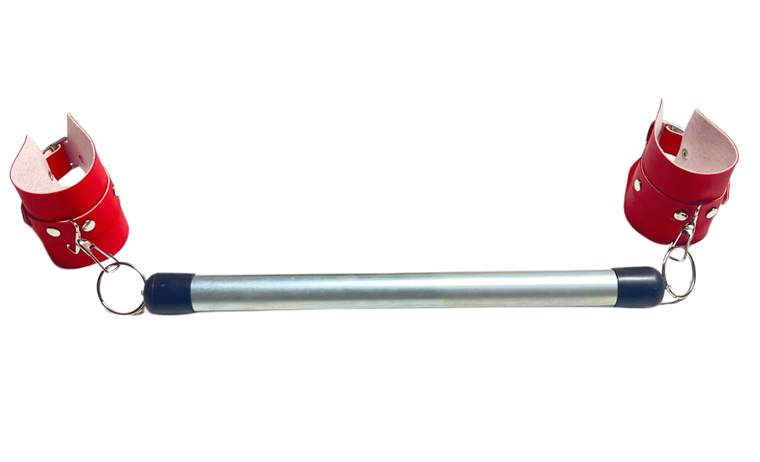 Tegan Fantezi Seksi Deri Borulu Kırmızı El  Kelepçesi TG275379 - Görsel 2