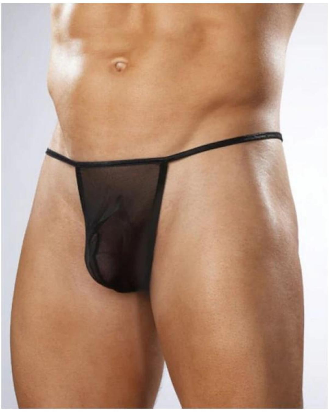 Tegan Fantezi Transparan Seksi Tül  Erkek String TG274600