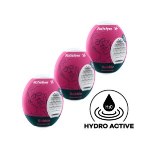 Satisfyer Bubble Yumurta Mastürbatör 3’lü Set