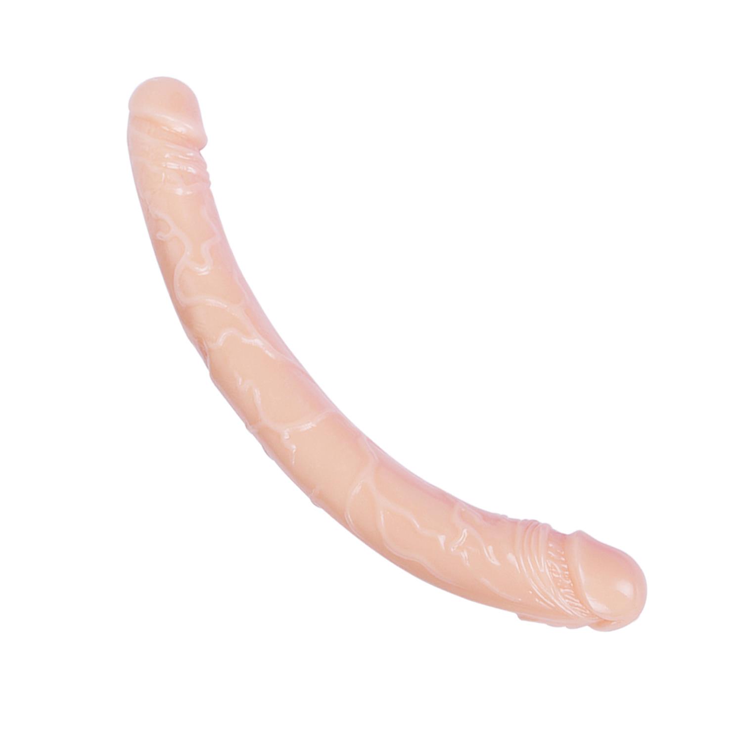 Çift Uçlu Realistik Dildo – 38 cm - Görsel 2