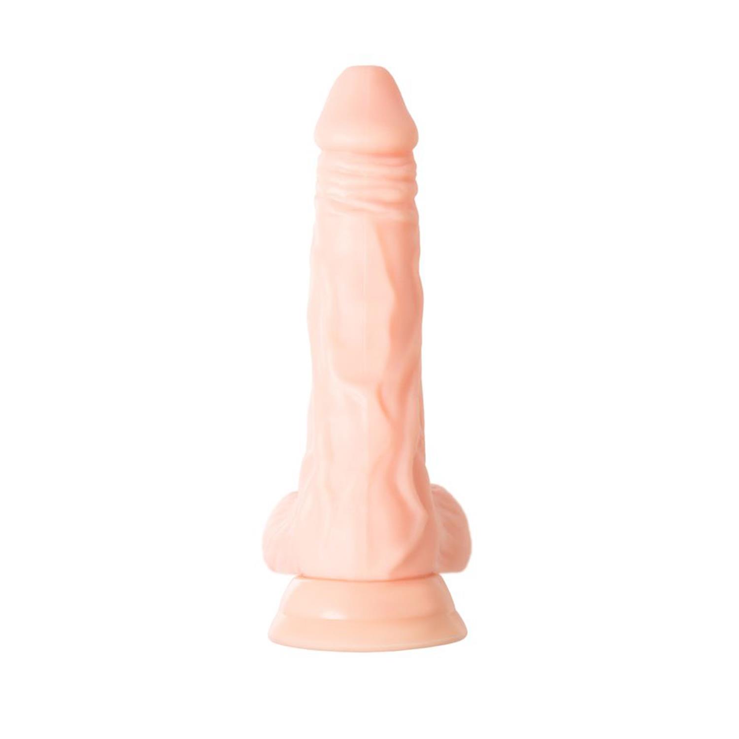 Slock Realistik Dildo Ten Rengi 12,5 cm - Görsel 4