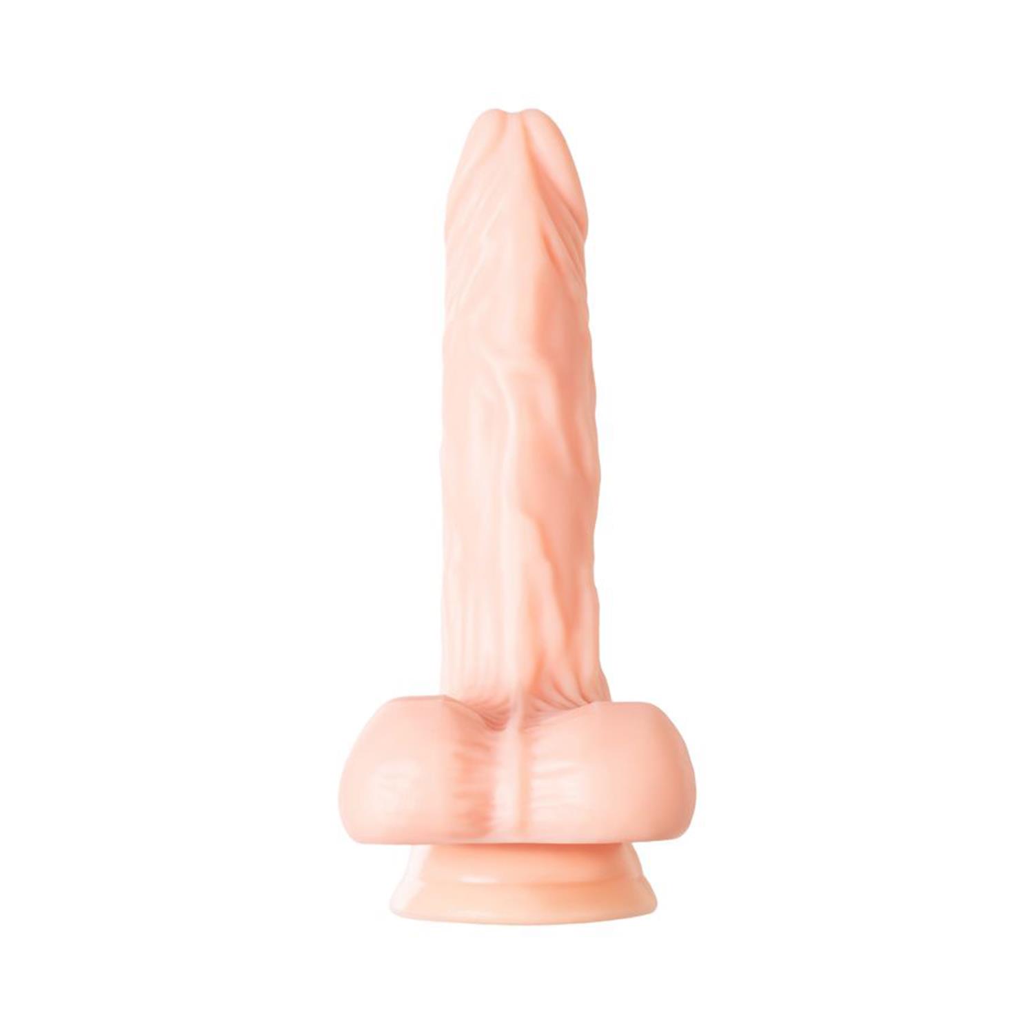 Slock Realistik Dildo Ten Rengi 12,5 cm - Görsel 5
