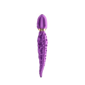 Ahtapot Dokunaç Tasarımlı Titreşimli Masaj Aleti – 7 Farklı Mod, USB Şarjlı, Silikon