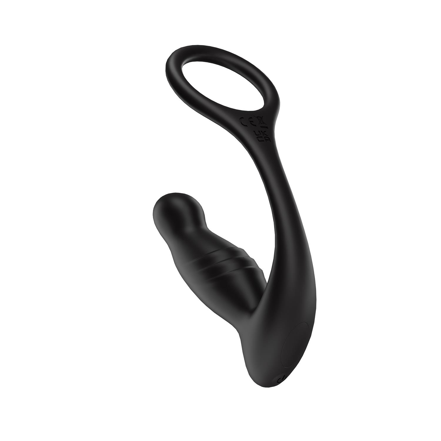 APP Kontrollü Titreşimli Anal Masaj Aleti Siyah – 10+10 Mod, USB Şarjlı, Sessiz & Su Geçirmez - Görsel 3