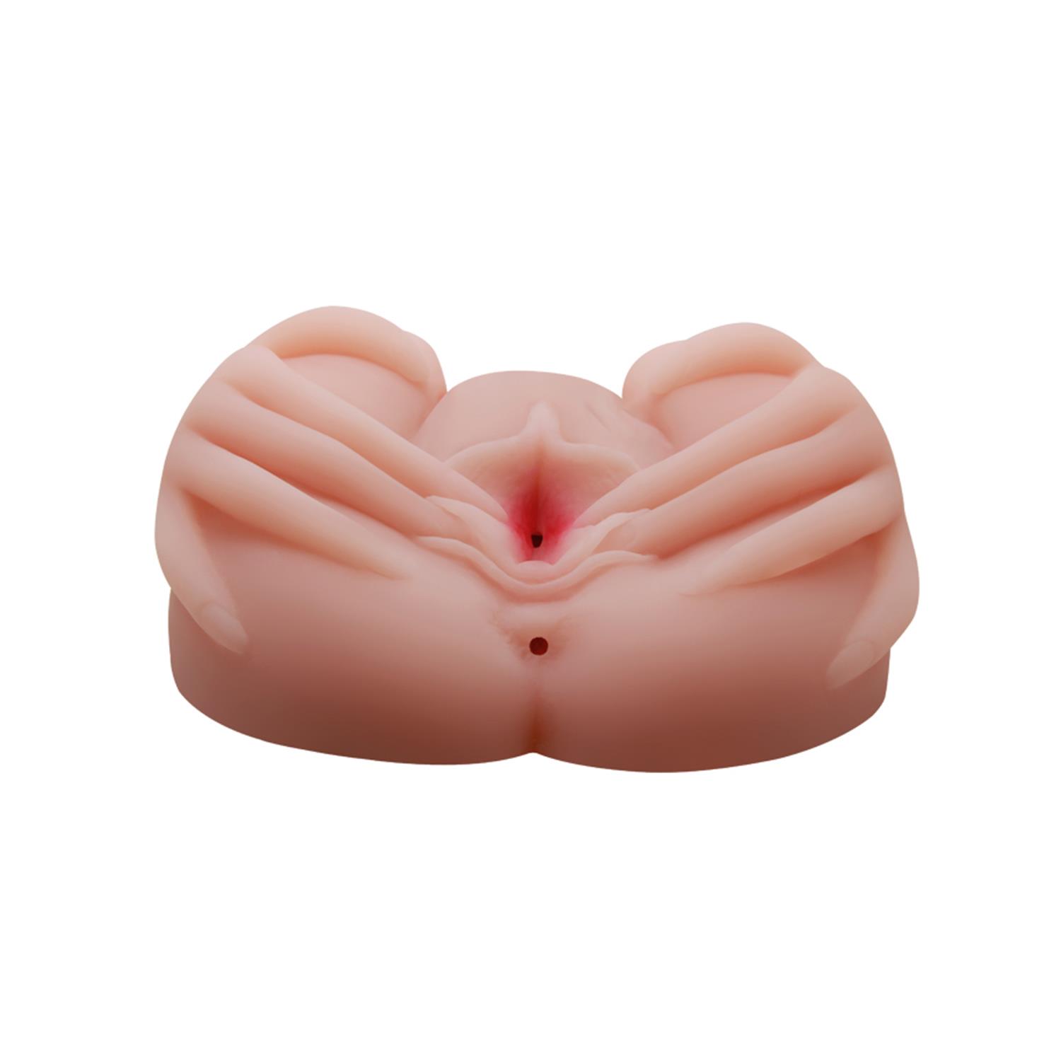 Baile Çift Girişli Isıtıcılı & Titreşimli Realistik Mastürbatör 22.5 cm - Görsel 4