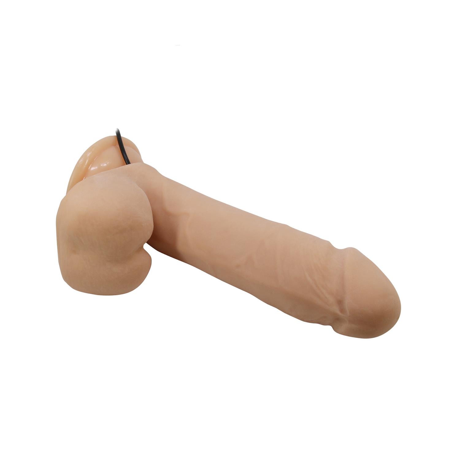 Baile Oliver 9.5” Damar Dokulu Realistik Vibratör Dildo Kumandalı - Görsel 4