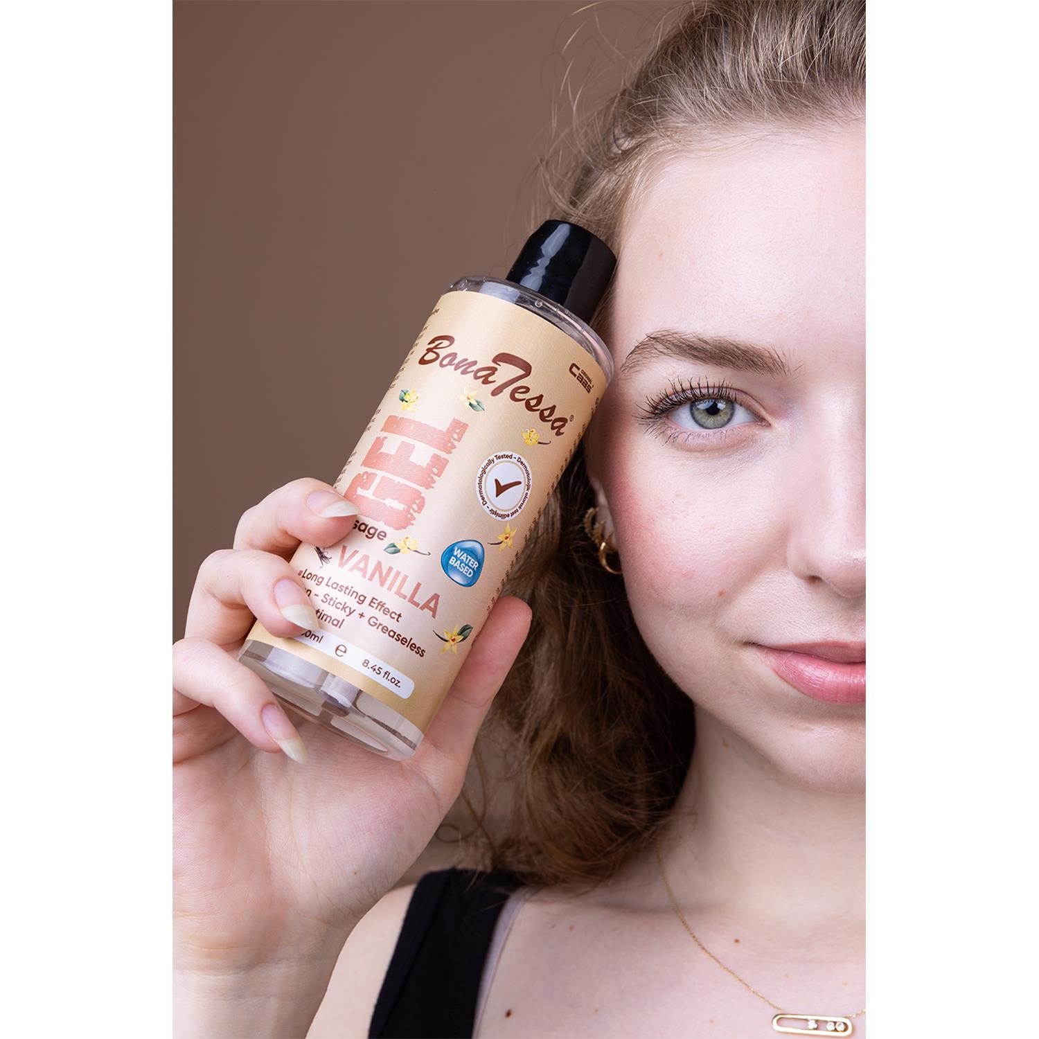 Bona Tessa Vanilya Aromalı Masaj Jeli 250 ml - Görsel 3