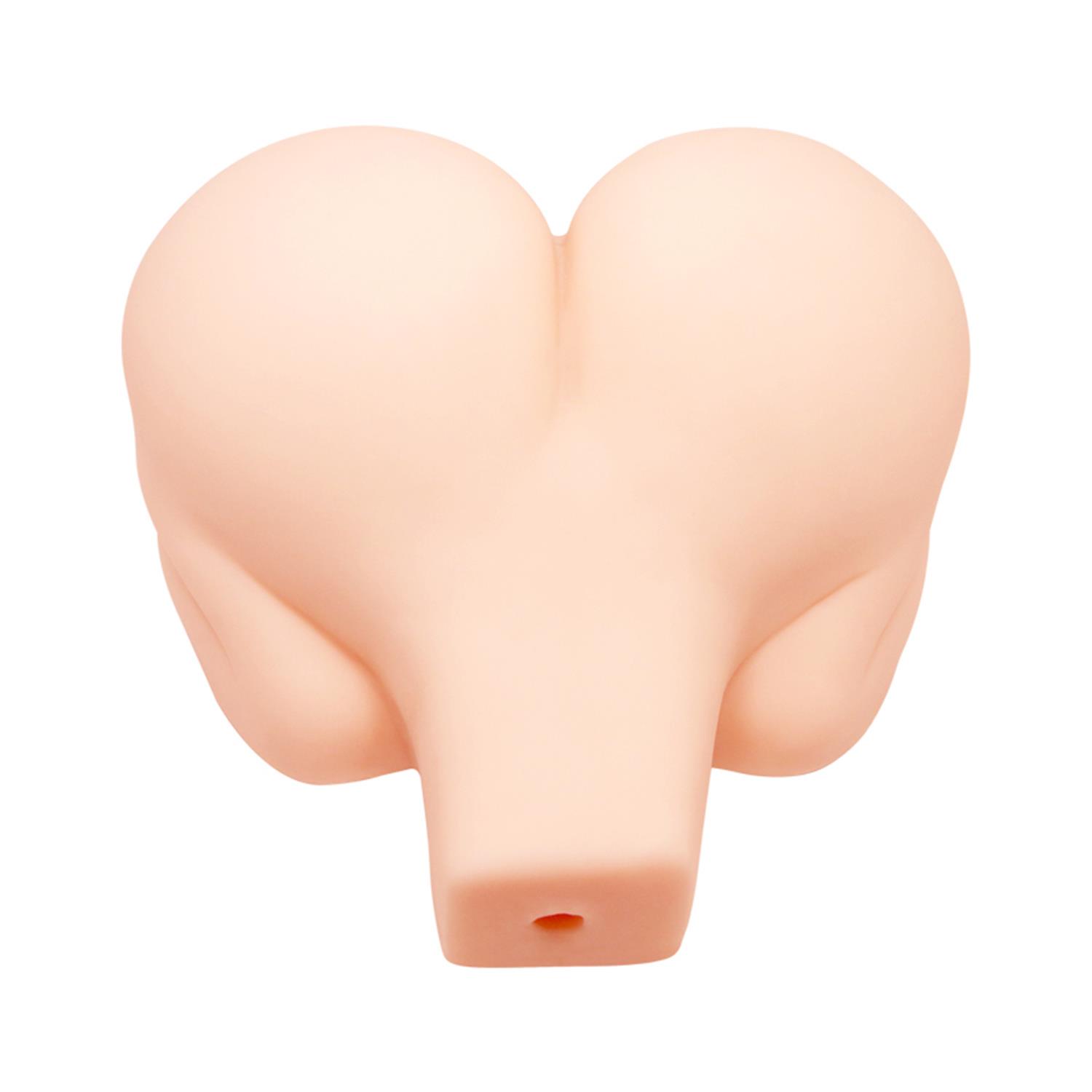 Crazy Bull Titreşimli Real-Skin Vajina & Anal Mastürbatör - Görsel 5