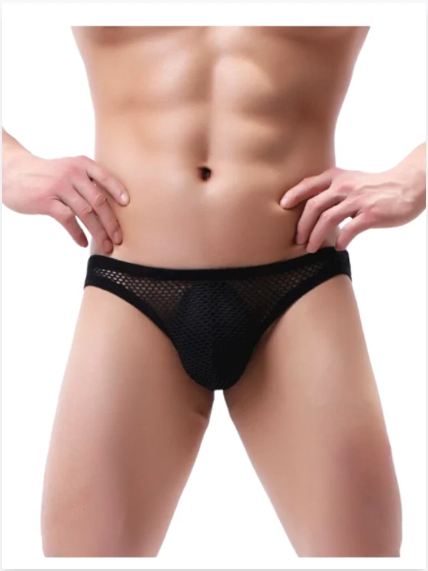 Fantezi Arkası Açık Seksi File Erkek Kilot ( PEDSİZ ) TG2710130 - Tegan
