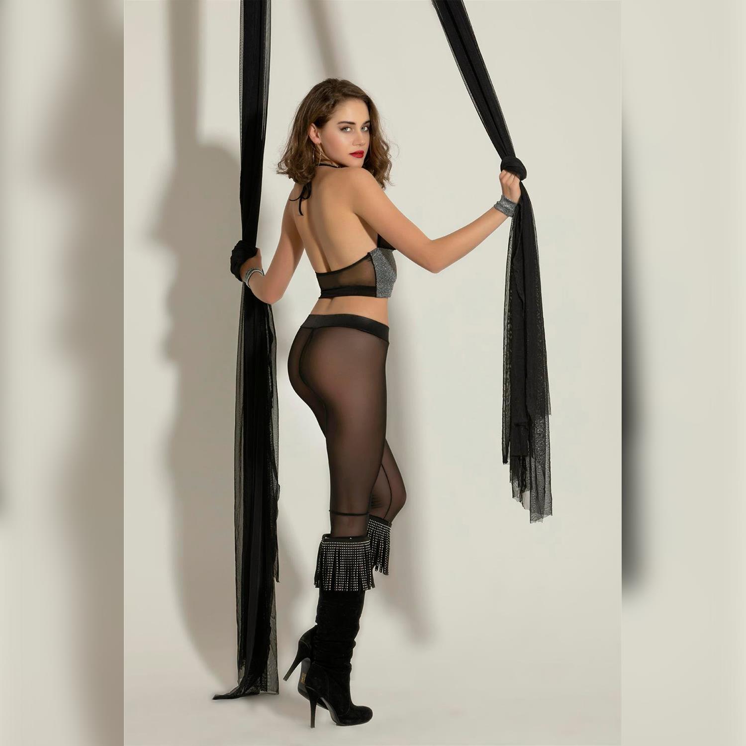 Fantezi Bralet Pantalon Takım - Görsel 2