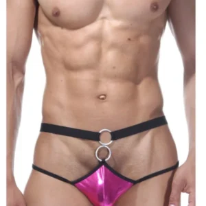 Fantezi Pembe Önü Halkalı Seksi Erkek String-tanga TG274594 - Tegan