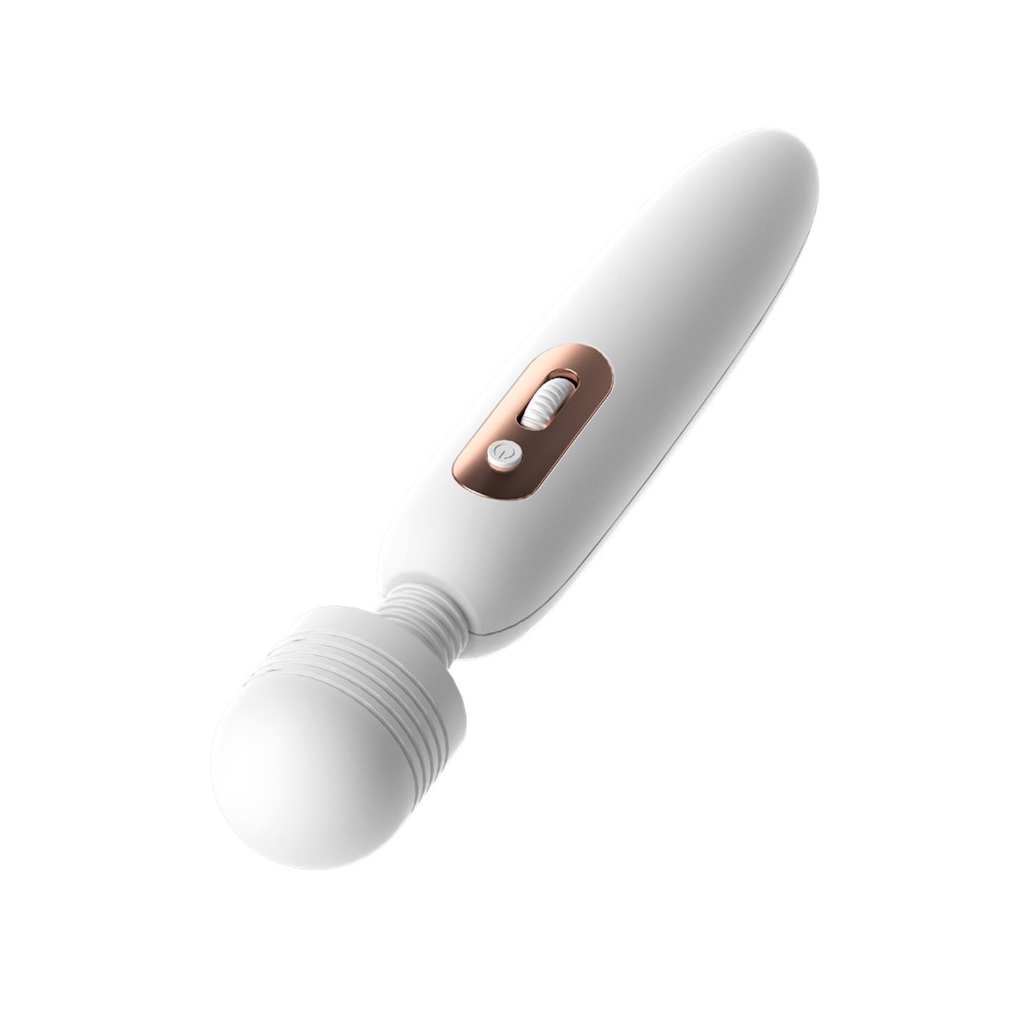 Modern Masaj Wand Vibratör Beyaz - Görsel 3