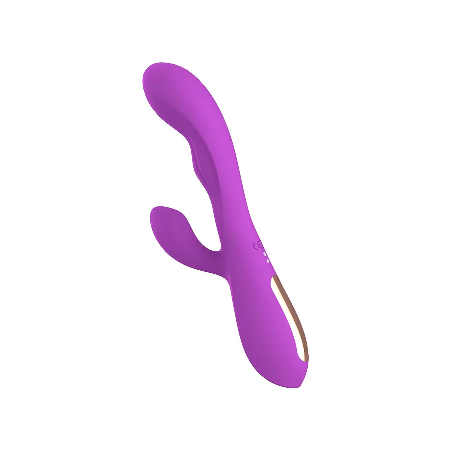 Modern Uyarıcılı Rabbit Vibratör Mor - Görsel 3