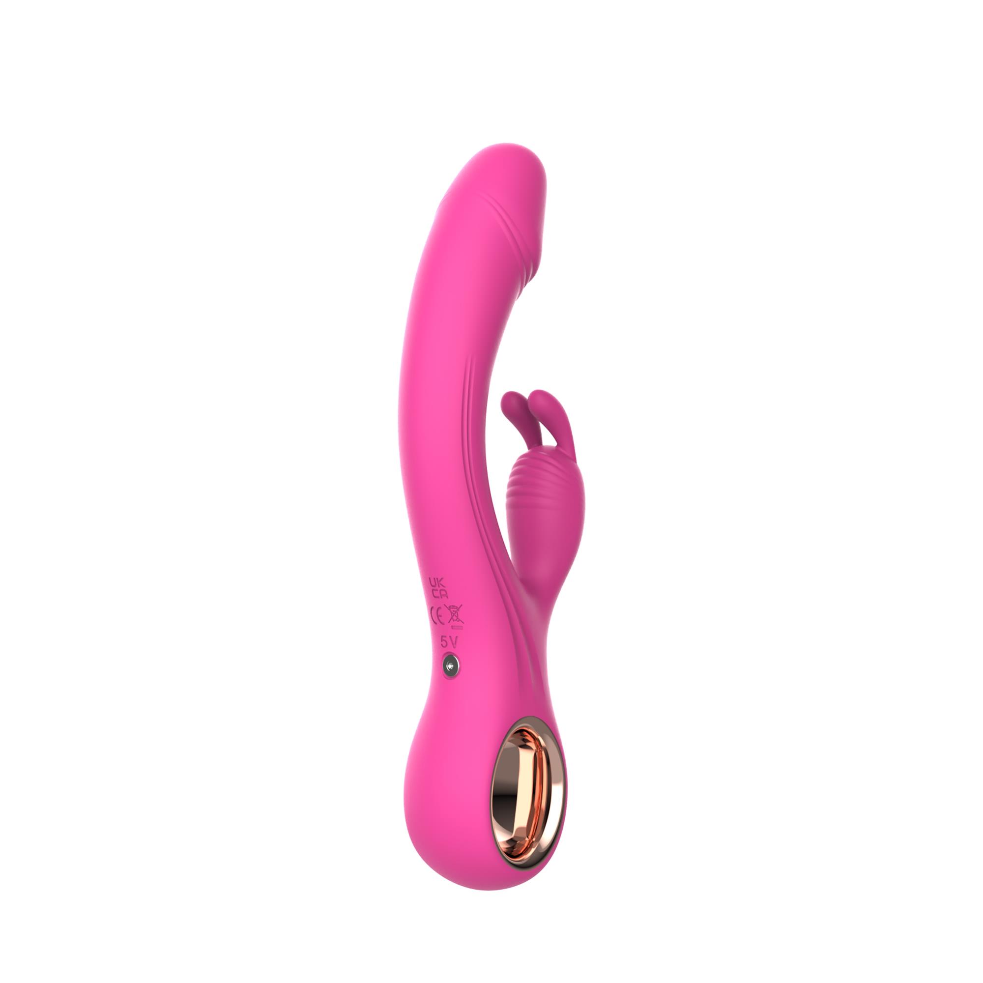Pembe Tilki Çift Motorlu 2’si 1 Arada Rabbit Vibratör - Görsel 4