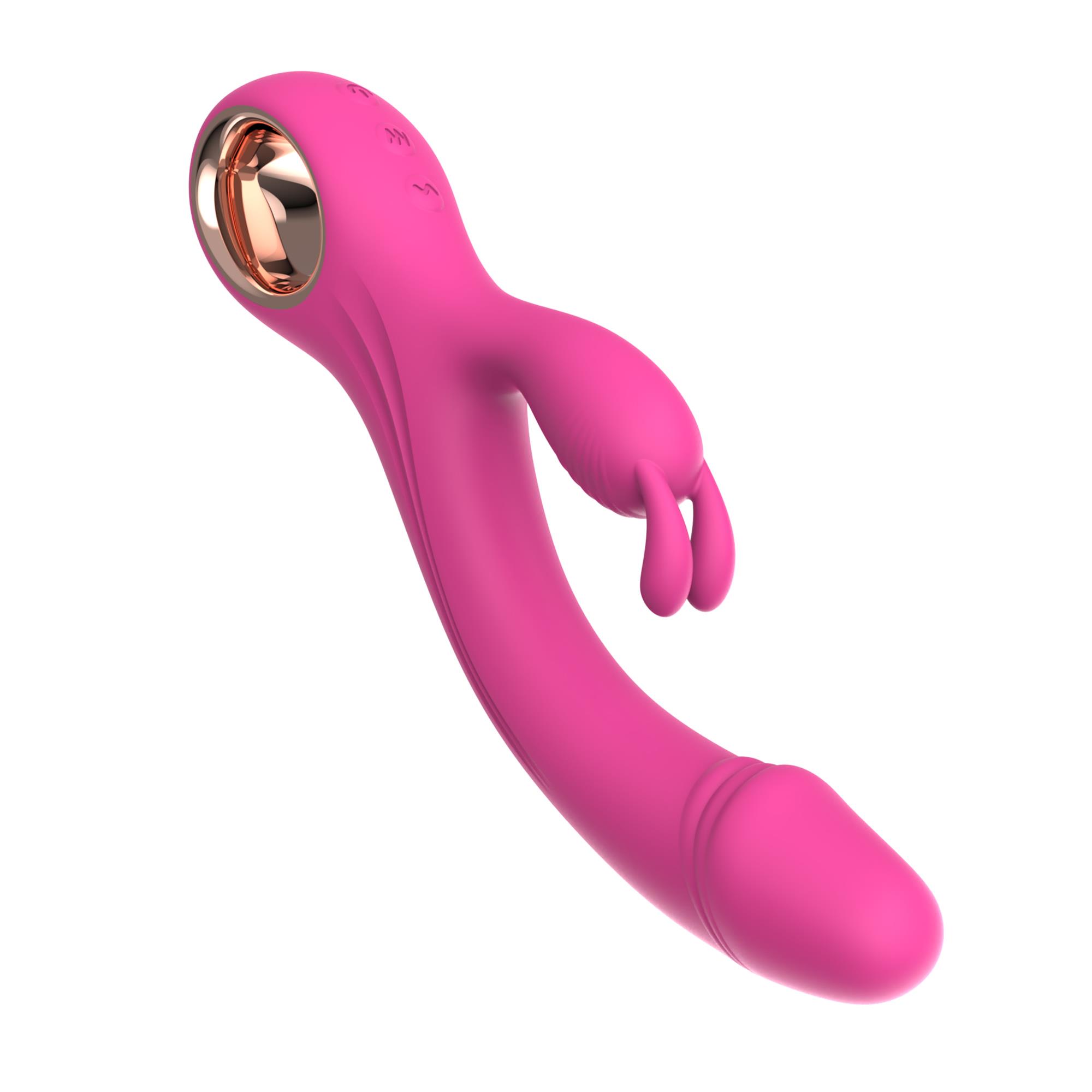 Pembe Tilki Çift Motorlu 2’si 1 Arada Rabbit Vibratör - Görsel 5