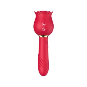 Pembe Tilki Gül Başlıklı Çift Taraflı Emiş Titreşim Vibratörü