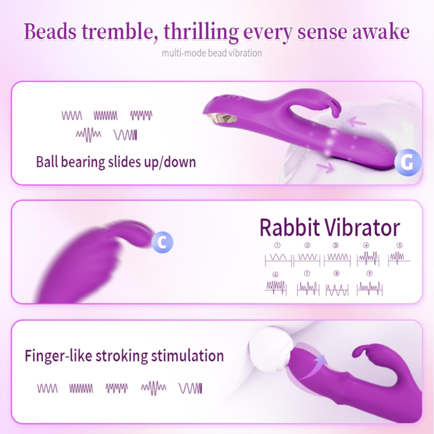 S-Hande Cool Stick Rabbit Vibratör - Görsel 5