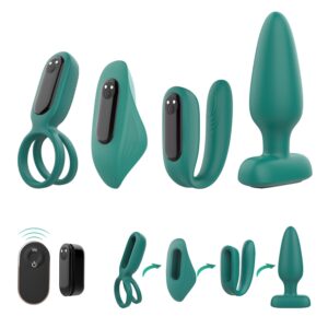 S-Hande The Love Kit Yeşil Vibratör Set