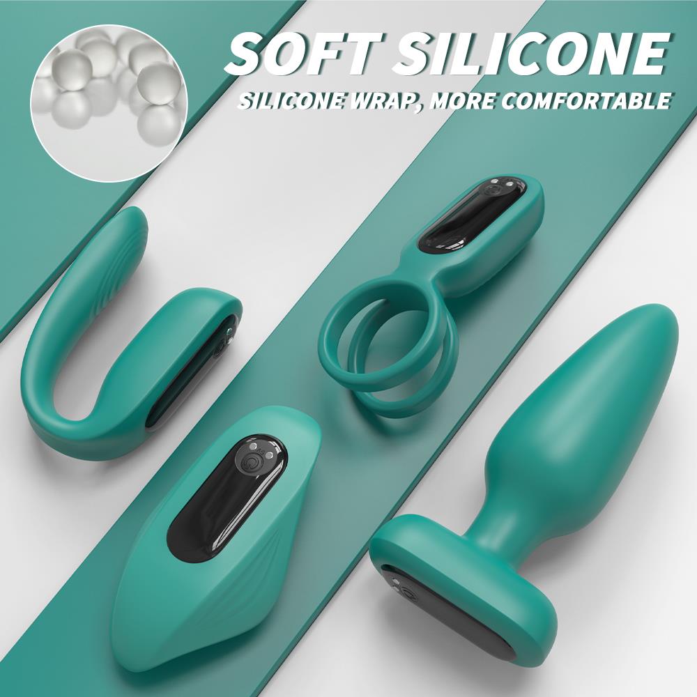 S-Hande The Love Kit Yeşil Vibratör Set - Görsel 2