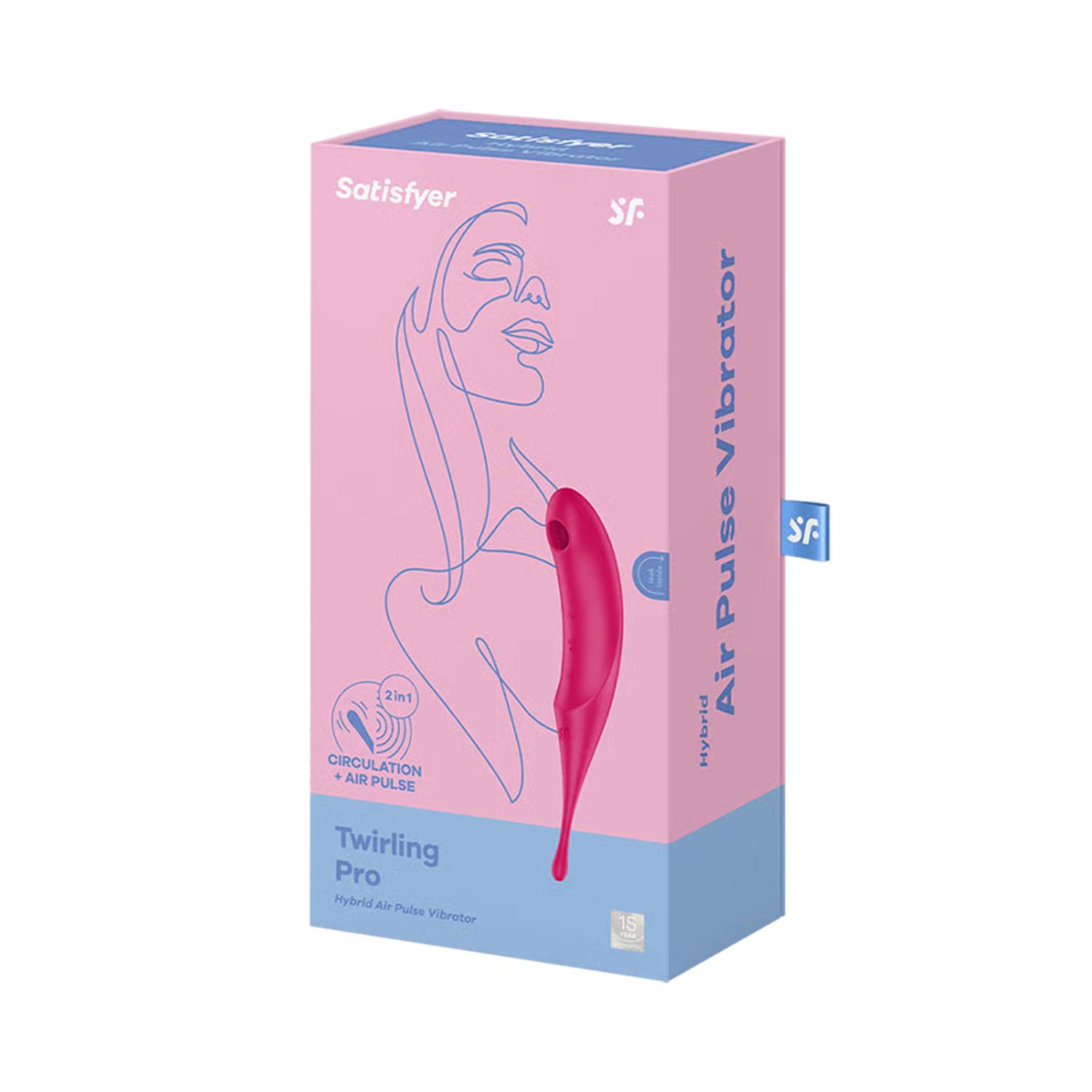 Satisfyer Twirling Pro Klitoral Vibratör Kırmızı - Görsel 5
