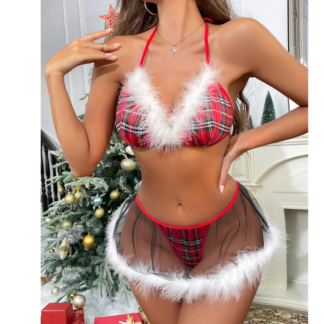 Seksi Transparan Etekli Yılbaşı Kostümü TG279301 - Tegan