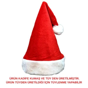 Unisex Seksi Kadife Yılbaşı Şapkası TG279302 - Tegan