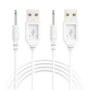 Vibratör İçin DC Uçlu USB Şarj Kablosu 30 cm